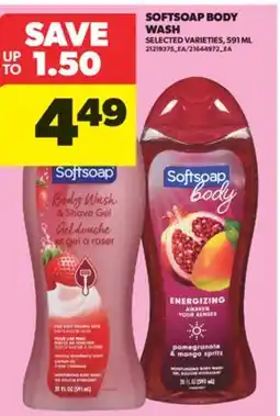 Real Canadian Superstore SOFTSOAP BODY WASH, 591 ML offer