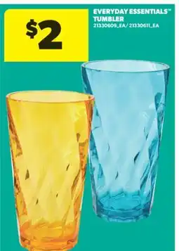 Real Canadian Superstore EVERYDAY ESSENTIALS TUMBLER offer