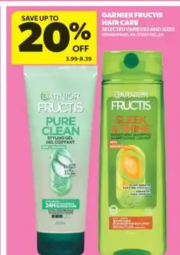 Real Canadian Superstore GARNIER FRUCTIS HAIR CARE offer