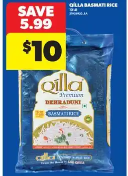 Real Canadian Superstore QÍLLA BASMATI RICE, 10 LB offer