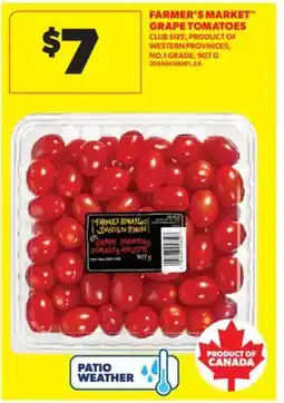 Real Canadian Superstore FARMER'S MARKET GRAPE TOMATOES, 907 G offer