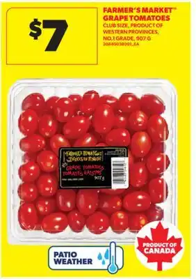 Real Canadian Superstore FARMER'S MARKET GRAPE TOMATOES, 907 G offer