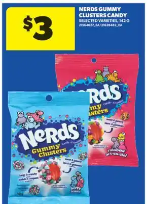 Real Canadian Superstore NERDS GUMMY CLUSTERS CANDY, 142 G offer