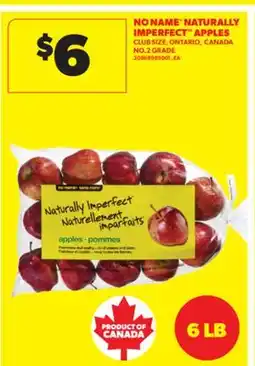Real Canadian Superstore NO NAME NATURALLY IMPERFECT APPLES, 6 LB offer