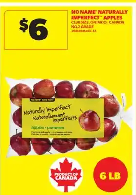 Real Canadian Superstore NO NAME NATURALLY IMPERFECT APPLES, 6 LB offer