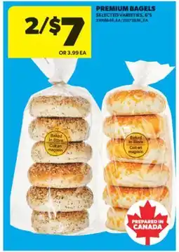 Real Canadian Superstore PREMIUM BAGELS, 6' S offer
