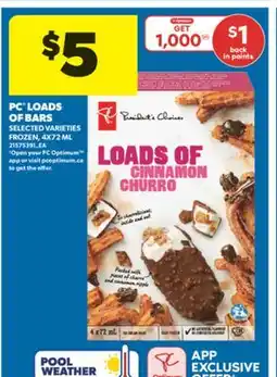 Real Canadian Superstore PC LOADS OF BARS, 4X72 ML offer
