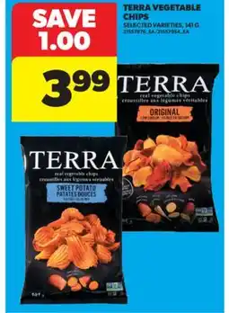Real Canadian Superstore TERRA VEGETABLE CHIPS, 141 G offer