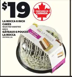 Independent Grocer LA ROCCA 6 INCH CAKES, 600 G offer