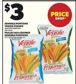 Independent Grocer SENSIBLE PORTIONS VEGGIE STRAWS, 120-142 G offer