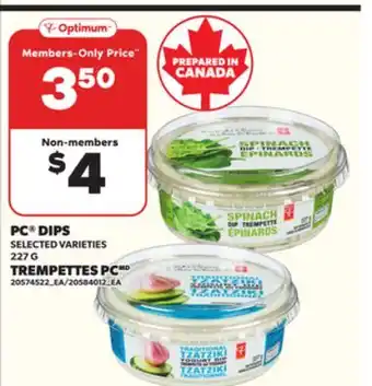 Independent Grocer PC DIPS, 227 G offer