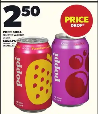 Independent Grocer POPPI SODA, 355 ML offer