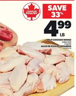 Independent Grocer SPLIT CHICKEN WINGS offer