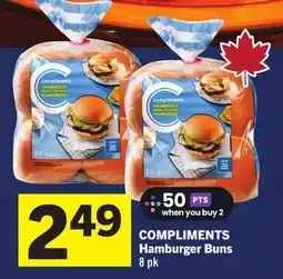 Foodland COMPLIMENTS Hamburger Buns offer