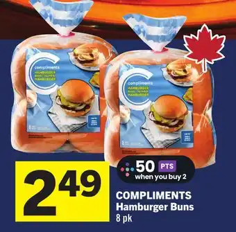 Foodland COMPLIMENTS Hamburger Buns offer