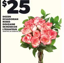 Independent Grocer DOZEN ECUADORIAN ROSES offer