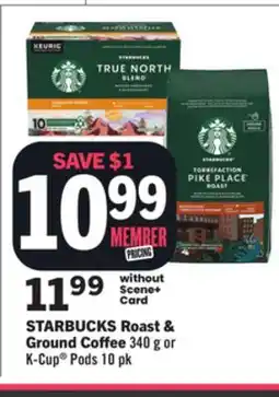 Foodland STARBUCKS Roast & Ground Coffee offer