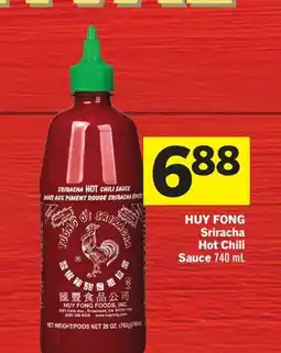 Foodland HUY FONG Sriracha Hot Chili Sauce offer