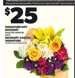 Independent Grocer SIGNATURE GIFT BOUQUET offer