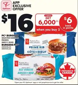 Independent Grocer PC BURGERS, 568 G-1.36 KG offer