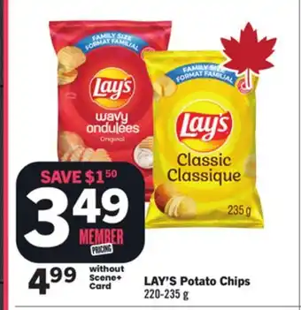 Foodland LAY'S Potato Chips offer