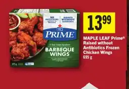 Foodland MAPLE LEAF Prime Raised without Antibiotics Frozen Chicken Wings offer
