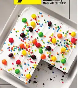 Foodland SKITTLES Brownies offer