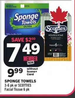 Foodland SPONGE TOWELS offer