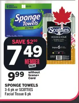 Foodland SPONGE TOWELS offer