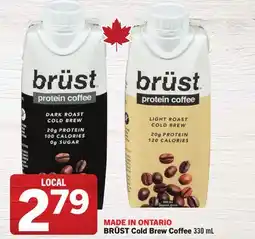Foodland BRÜST Cold Brew Coffee offer