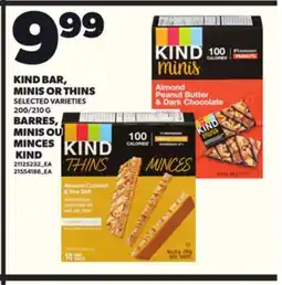 Independent Grocer KIND BAR, MINIS OR THINS, 200/210 G offer