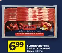 Foodland SCHNEIDERS Fully Cooked or Uncooked Bacon offer