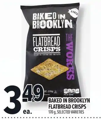 Metro BROOKLYN FLATBREAD CRISPS offer