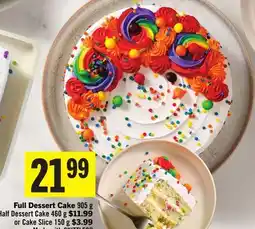 Foodland Full Dessert Cake offer