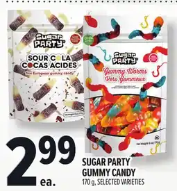 Metro SUGAR PARTY GUMMY CANDY offer