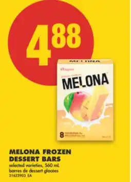 No Frills MELONA FROZEN DESSERT BARS, 560 ML offer