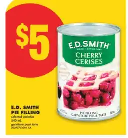 No Frills E. D. SMITH PIE FILLING, 540 mL offer