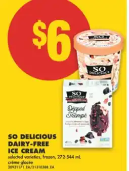 No Frills SO DELICIOUS DAIRY-FREE ICE CREAM, 272-544 ML offer