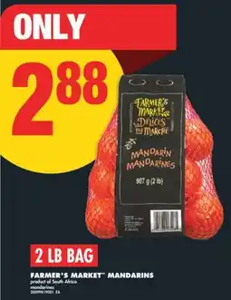 No Frills FARMER'S MARKET MANDARINS, 2 LB BAG offer