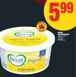 No Frills BECEL MARGARINE, 637/850 G offer