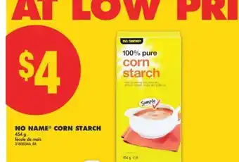 No Frills NO NAME CORN STARCH, 454 G offer