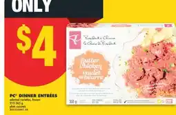 No Frills PC DINNER ENTRÉES, 212-365 G offer