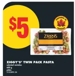 No Frills ZIGGY'S TWIN PACK PASTA, 600 g offer