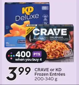 Sobeys CRAVE or KD Frozen Entrées offer