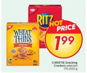 Sobeys Snacking Crackers offer
