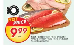 Sobeys Fresh Rainbow Trout Fillets offer
