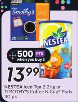 Sobeys NESTEA Iced Tea offer