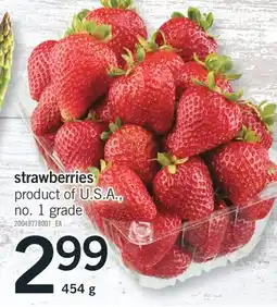 Fortinos STRAWBERRIES, 454 g offer