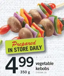 Fortinos VEGETABLE KEBOBS,350G offer