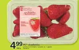 Fortinos PC STRAWBERRIES, 340 G offer